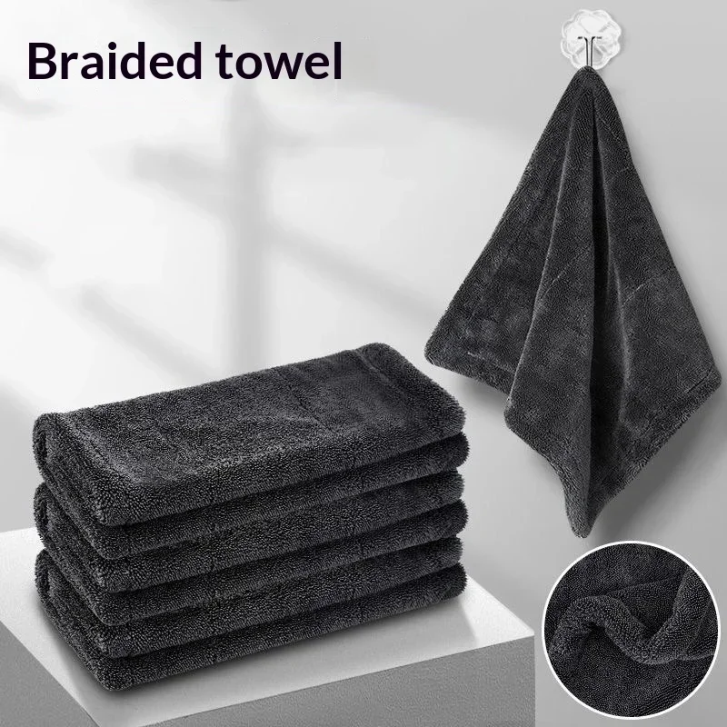 Microfiber Towel Detailing - ผ้าเช็ดรถ 500GSM ซับน้ำได้ดีเยี่ยม ผ้าไมโครไฟเบอร์สำหรับทำความสะอาดรถยนต์ สำหรับการดูแลรักษารถยนต์