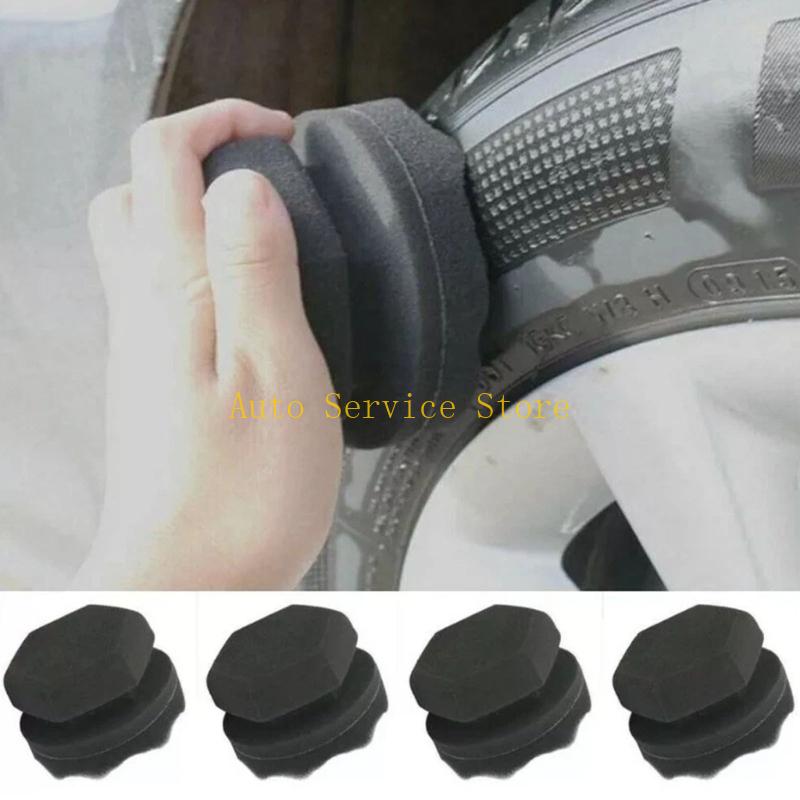 Wax Applicator Pad - 462A ฟองน้ำอเนกประสงค์ Auto Buffing Pad สำหรับงานแว็กซ์รถยนต์และเคลือบเงา