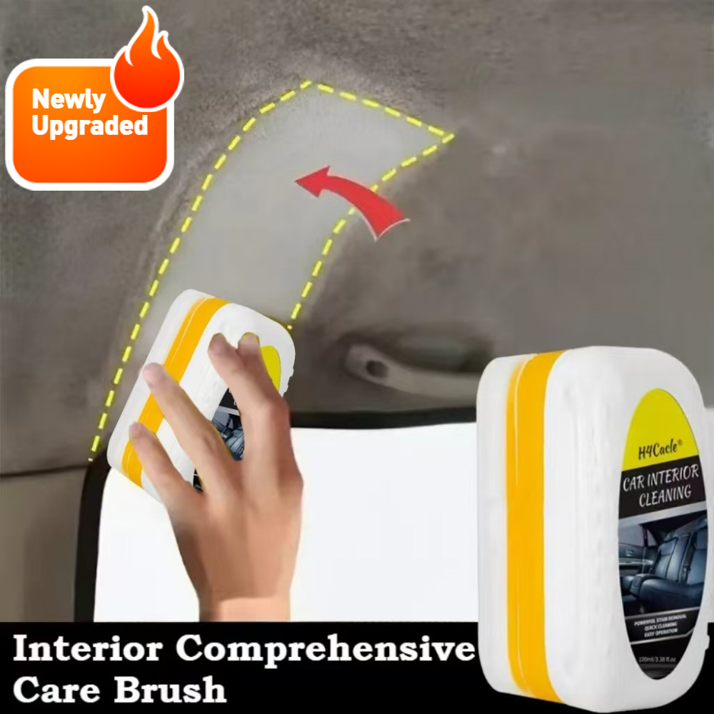 Seat Cleaner Fabric - ภายในรถแปรงทําความสะอาดที่นั่งเพดาน Headliner ทําความสะอาดหนังผ้า Waterfree อเนกประสงค์ Auto