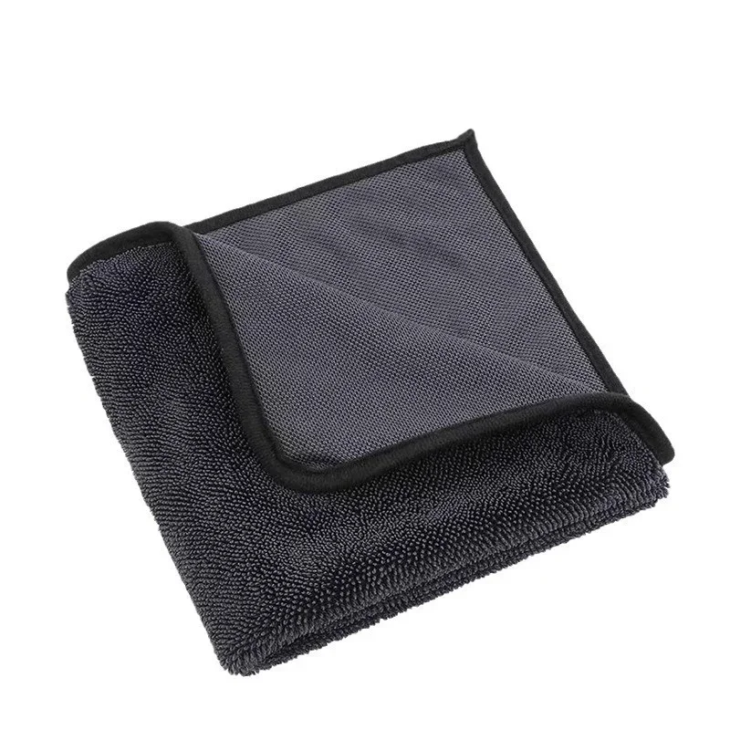 ผ้าเช็ดรถ 500GSM ซับน้ำได้ดีเย - Microfiber Towel Detailing บทวิจารณ์และราคา
