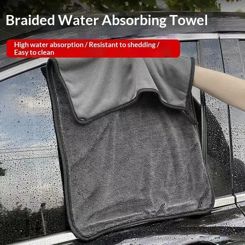 ผ้าเช็ดรถ 500GSM ซับน้ำได้ดีเย - Microfiber Towel Detailing บทวิจารณ์และราคา