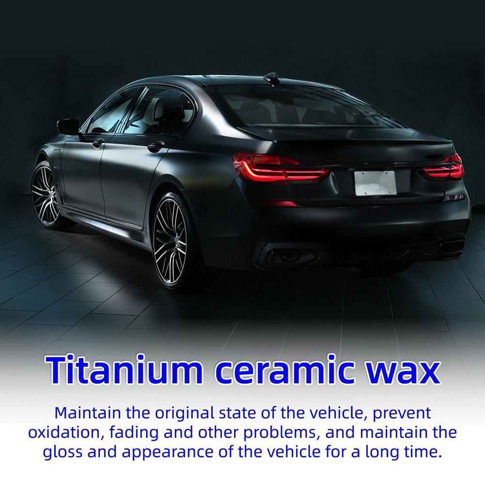 ครีมเคลือบเงารถยนต์ไทเทเนียมเซ - Car Wax Ceramic Coating บทวิจารณ์และราคา