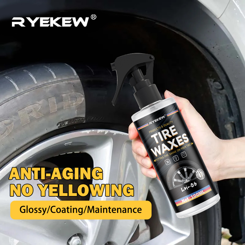 ยางกลอสสเปรย์เคลือบยาง Hydroph - Tire Shine Spray Sealant บทวิจารณ์และราคา