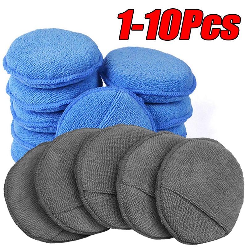 แผ่นฟองน้ำสำหรับขัดเคลือบสีรถย - Wax Applicator Pad บทวิจารณ์และราคา