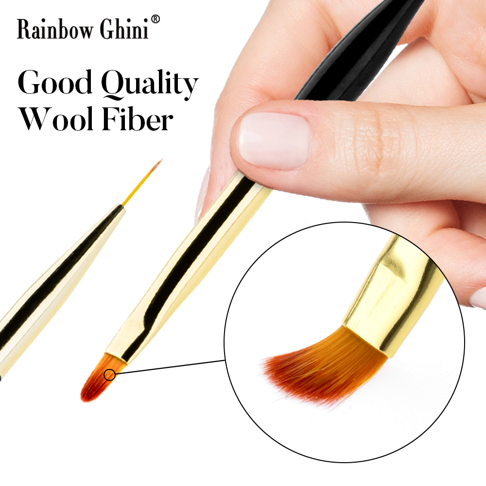 ชุดแปรงเพ้นท์เล็บ Rainbow Ghin - Detailing Brush Set บทวิจารณ์และราคา