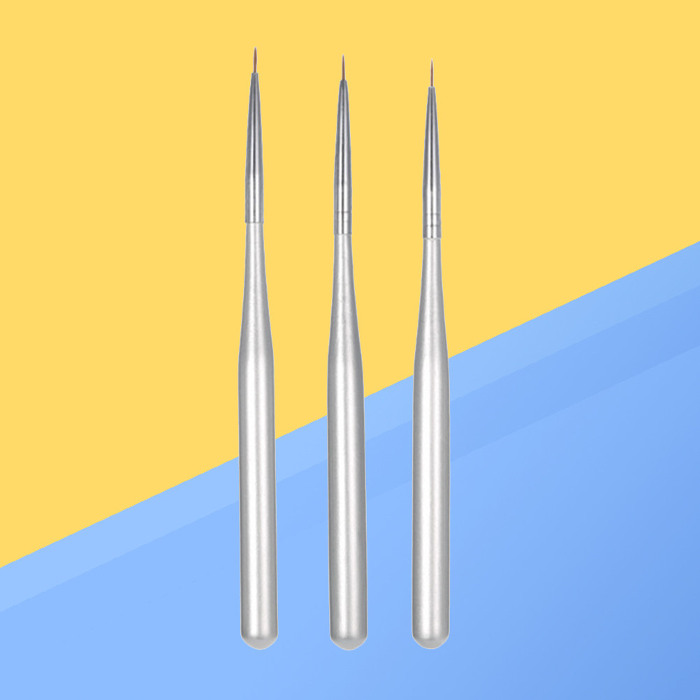 ชุดปากกาเขียนลายเล็บ 3 ชิ้น ขน - Detailing Brush Set บทวิจารณ์และราคา