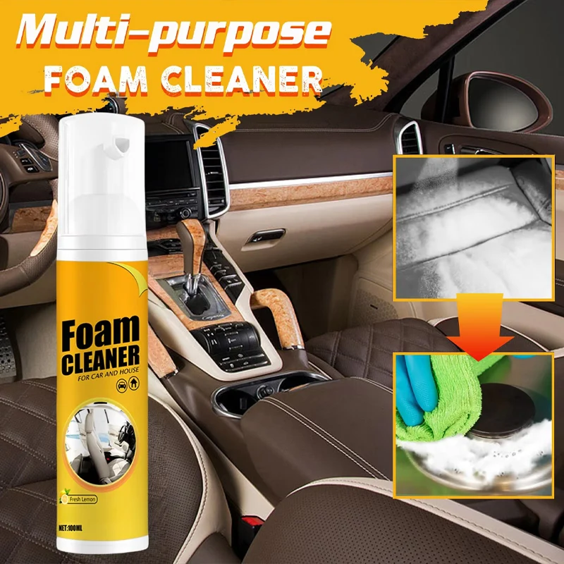 โฟมทำความสะอาดเบาะรถยนต์อเนกปร - Leather Cleaner Interior บทวิจารณ์และราคา