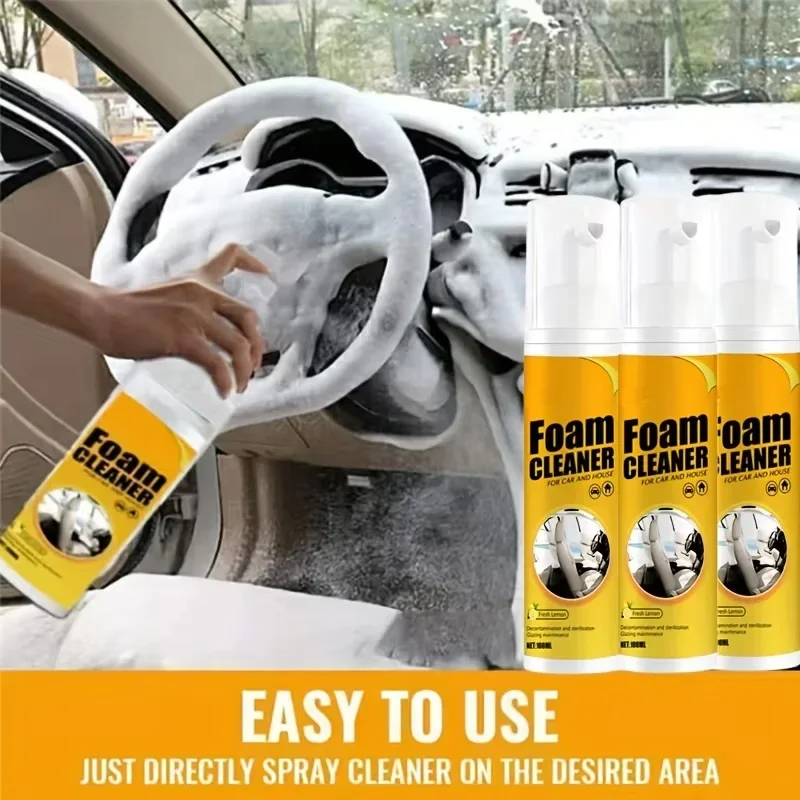 โฟมทำความสะอาดเบาะรถยนต์อเนกปร - Leather Cleaner Interior บทวิจารณ์และราคา