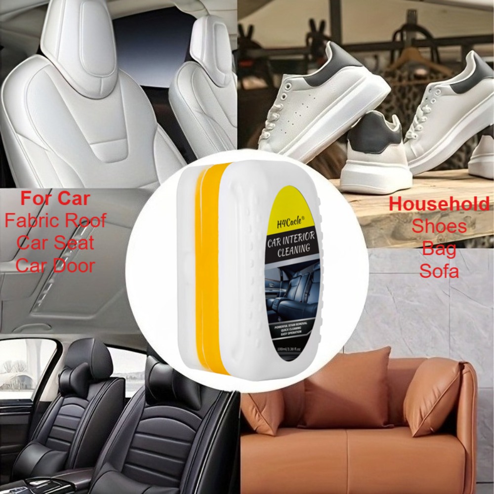ภายในรถแปรงทําความสะอาดที่นั่ง - Seat Cleaner Fabric บทวิจารณ์และราคา
