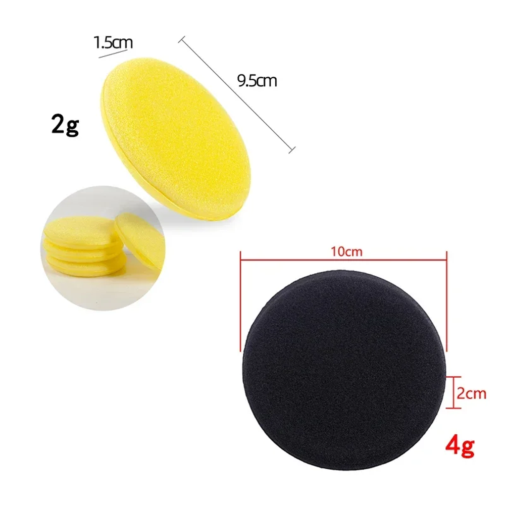 แผ่นฟองน้ำขัดเคลือบสีรถยนต์แบบ - Wax Applicator Pad บทวิจารณ์และราคา