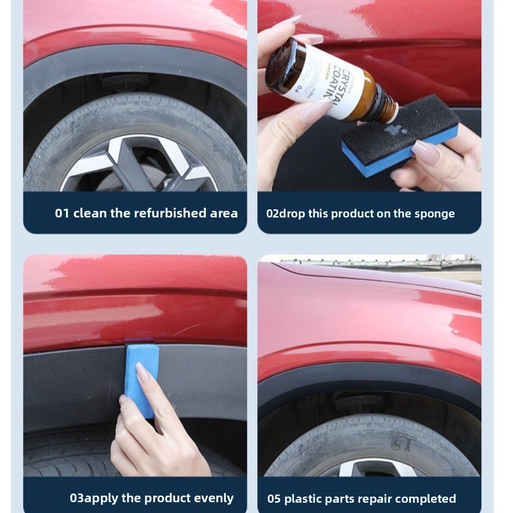 น้ำยาเคลือบคริสตัลใหม่ ทนทาน ส - Trim Restorer Plastic บทวิจารณ์และราคา