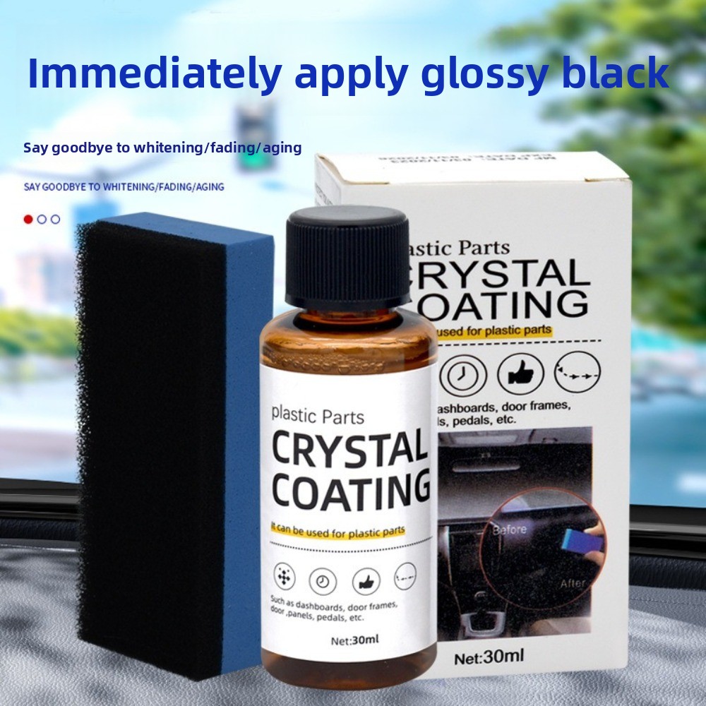 น้ำยาเคลือบคริสตัลใหม่ ทนทาน ส - Trim Restorer Plastic บทวิจารณ์และราคา