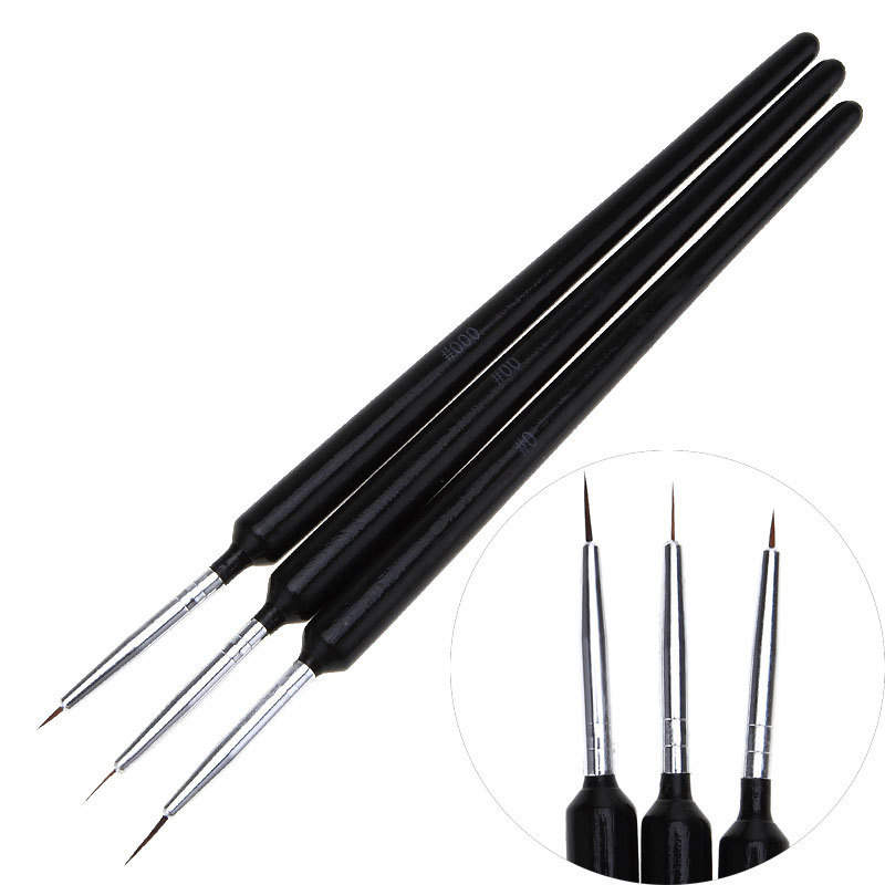 ชุดแปรงวาดลายเล็บแบบละเอียดพิเ - Detailing Brush Set บทวิจารณ์และราคา