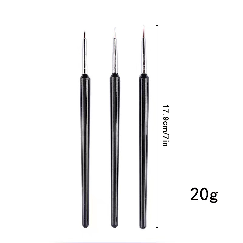 ชุดแปรงวาดลายเล็บแบบละเอียดพิเ - Detailing Brush Set บทวิจารณ์และราคา