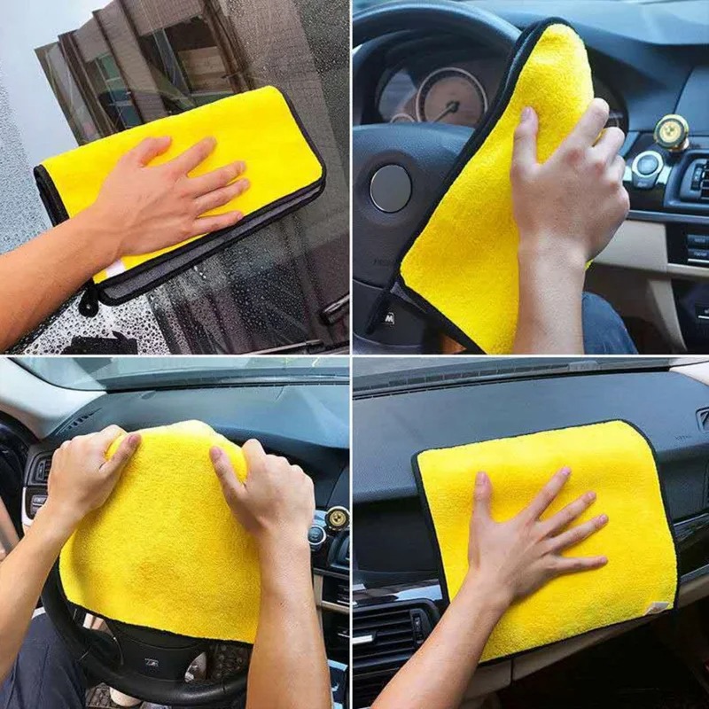 ผ้าไมโครไฟเบอร์สำหรับทำความสะอ - Microfiber Towel Detailing บทวิจารณ์และราคา