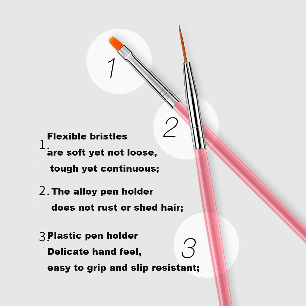15 ชิ้น Fine Detail ชุดแปรงทาส - Detailing Brush Set บทวิจารณ์และราคา