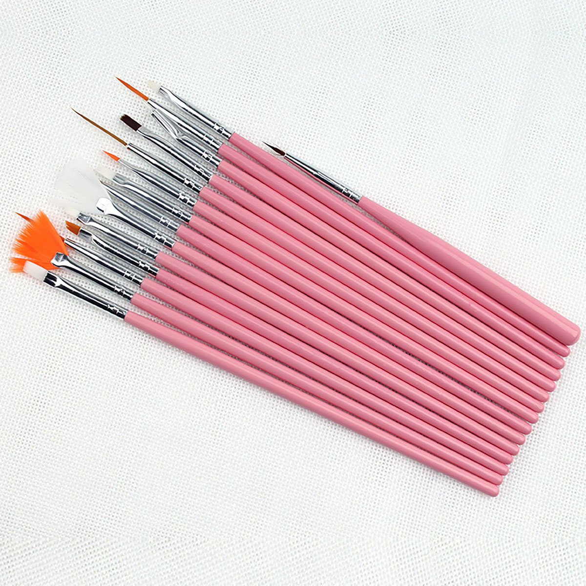 15 ชิ้น Fine Detail ชุดแปรงทาส - Detailing Brush Set บทวิจารณ์และราคา