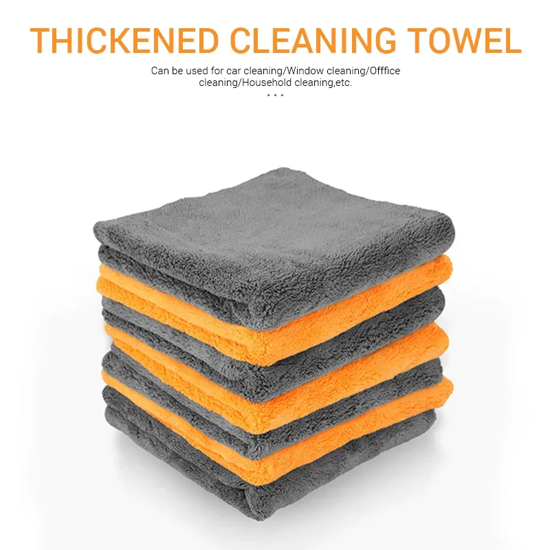 ผ้าเช็ดรถไมโครไฟเบอร์แบบหนา 30 - Microfiber Towel Detailing บทวิจารณ์และราคา