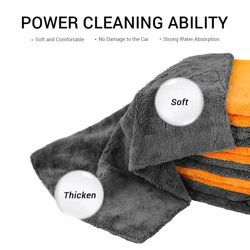 ผ้าเช็ดรถไมโครไฟเบอร์แบบหนา 30 - Microfiber Towel Detailing บทวิจารณ์และราคา