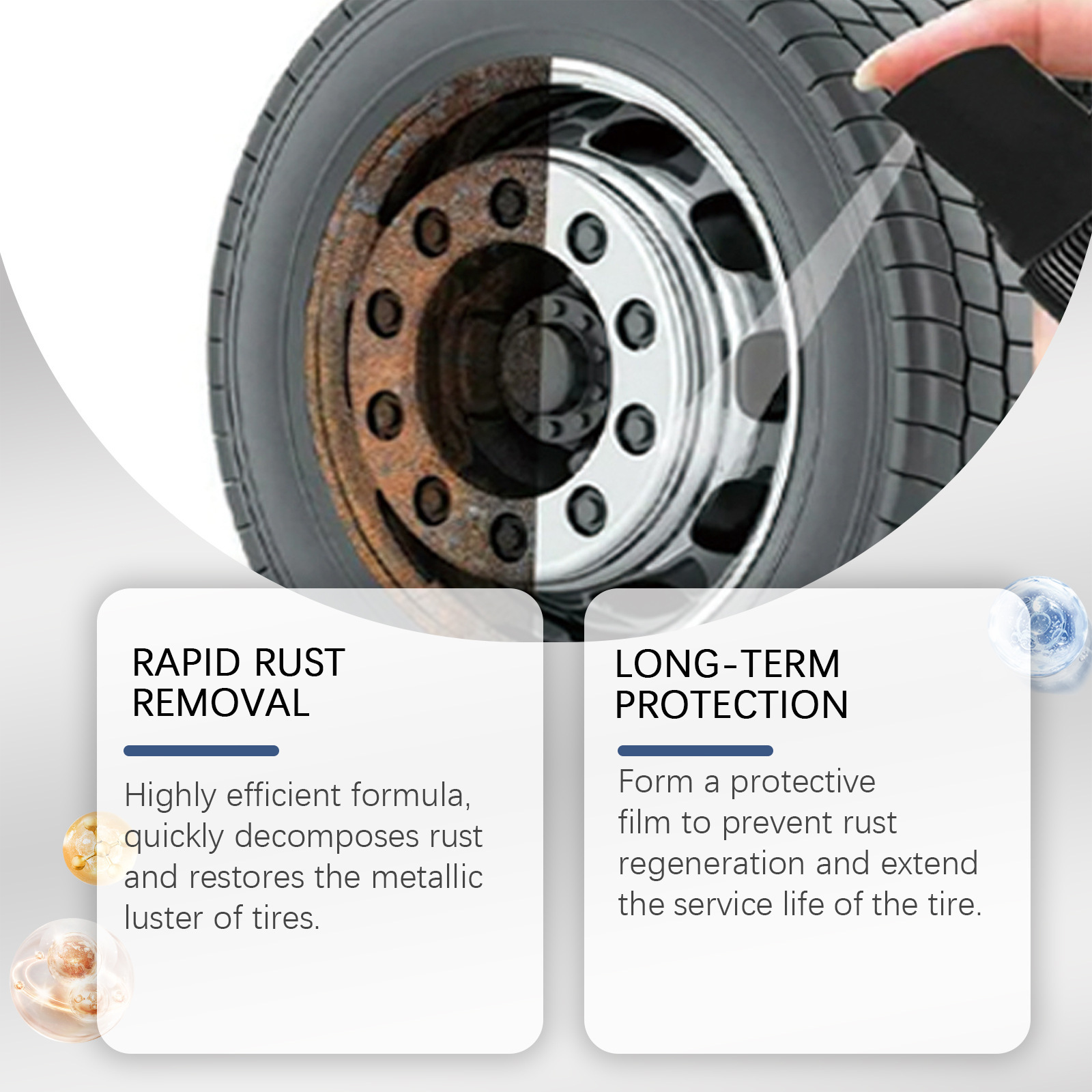 สเปรย์กำจัดสนิมผงเหล็กสำหรับล้ - Wheel Cleaner Alloy บทวิจารณ์และราคา