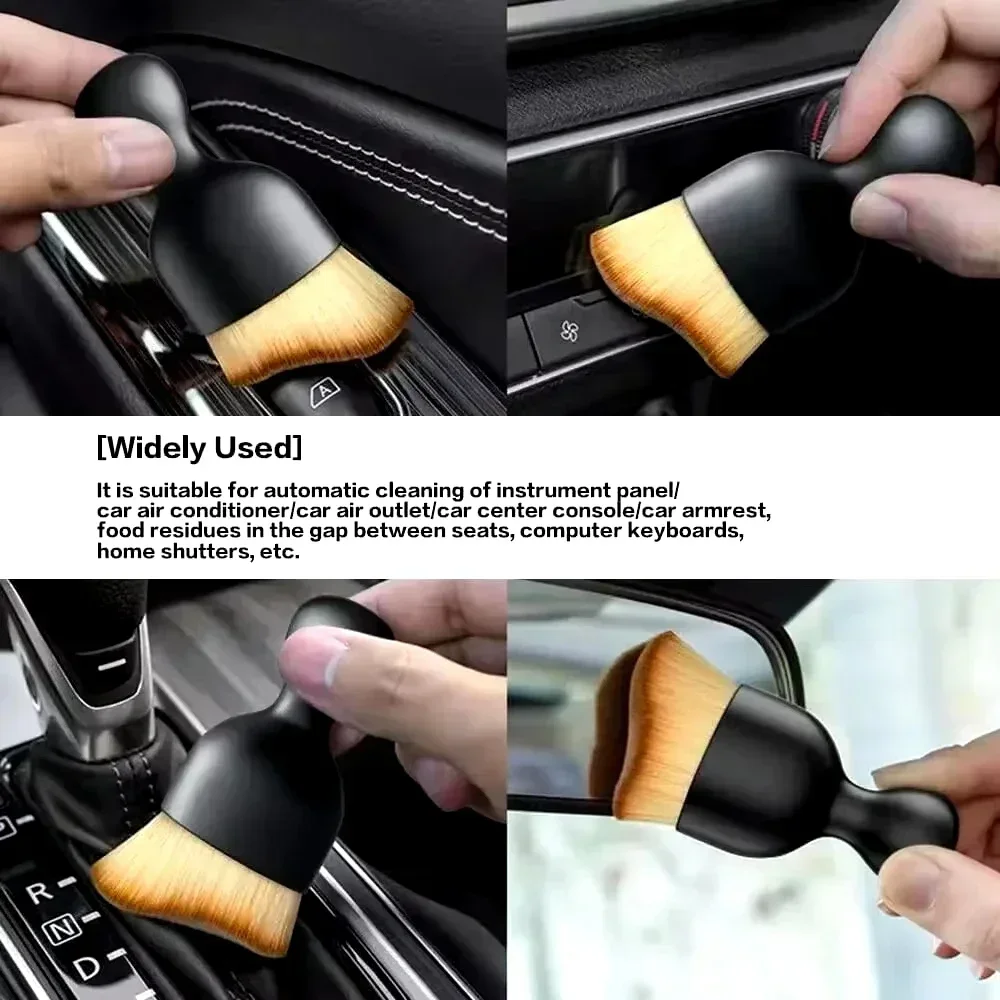 แปรงทำความสะอาดภายในรถยนต์ 1/4 - Car Cleaning Brush บทวิจารณ์และราคา