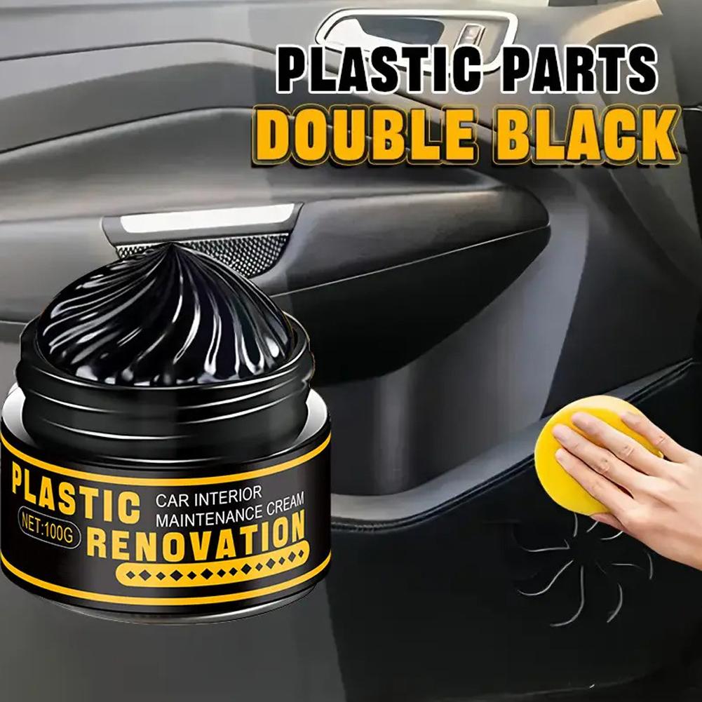 ครีมซ่อมแซมพลาสติกเคลือบเงาสีด - Leather Cleaner Interior บทวิจารณ์และราคา
